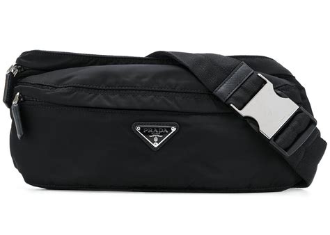 cheap prada fanny pack|Prada nylon shoulder bag black.